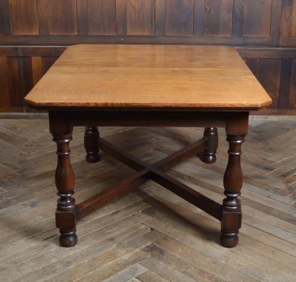 Edwardian Oak Pull-out Table SAI2876