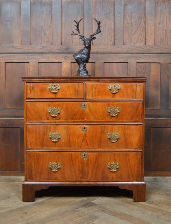 Georgian Walnut Chest Of Drawers SAI2837 Antique Draws 15