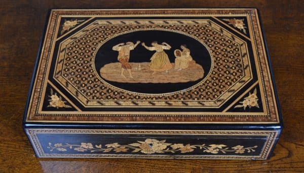 Victorian Italian Trinket / Table Top Box SAI2859