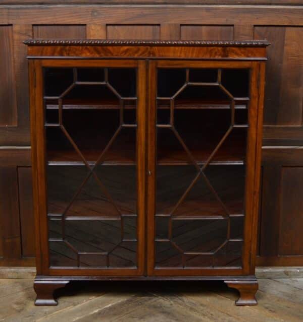 Edwardian Mahogany Bookcase/ Display Cabinet SAI2861 Antique Bookcases 20