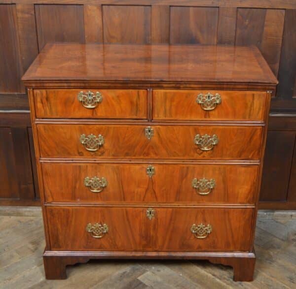 Georgian Walnut Chest Of Drawers SAI2837 Antique Draws 14