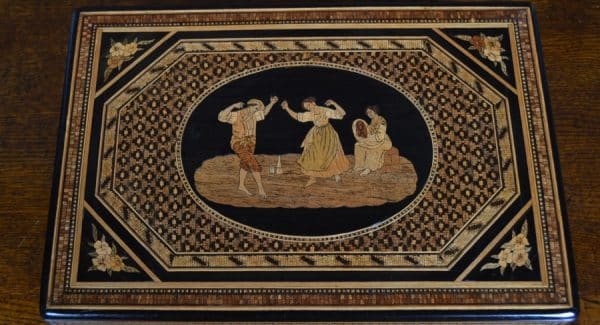 Victorian Italian Trinket / Table Top Box SAI2859 - Image 13