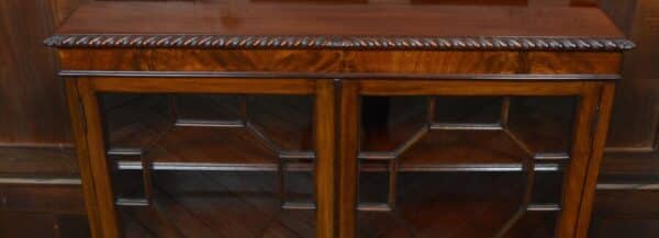 Edwardian Mahogany Bookcase/ Display Cabinet SAI2861 - Image 17