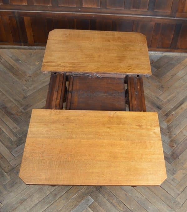 Edwardian Oak Pull-out Table SAI2876 Antique Furniture 10