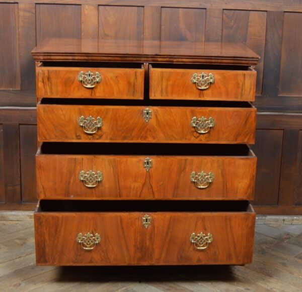 Georgian Walnut Chest Of Drawers SAI2837 - Image 10