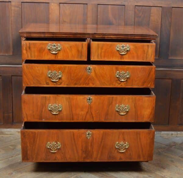 Georgian Walnut Chest Of Drawers SAI2837 Antique Draws 12