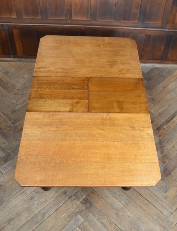 Edwardian Oak Pull-out Table SAI2876 - Image 7