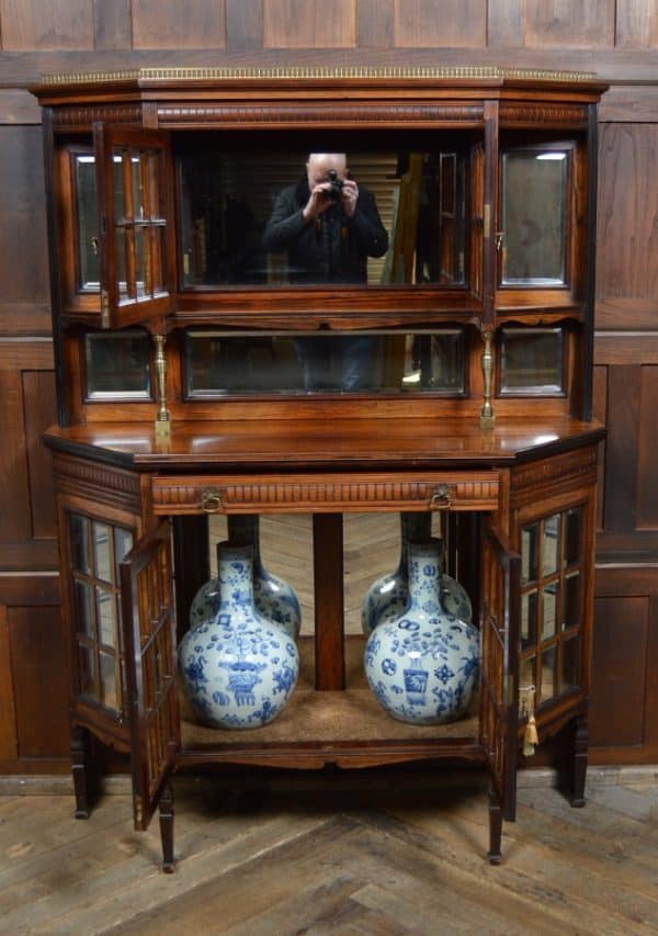 Edwardian Rosewood Side Cabinet SAI2855 - Image 9