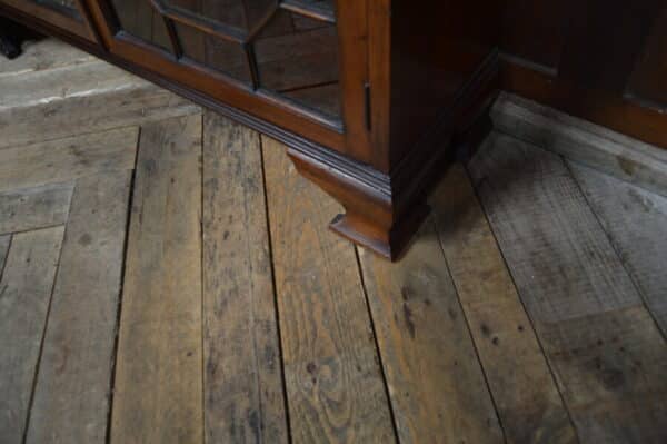 Edwardian Mahogany Bookcase/ Display Cabinet SAI2861 Antique Bookcases 16