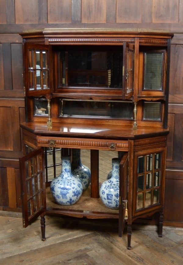 Edwardian Rosewood Side Cabinet SAI2855 - Image 8