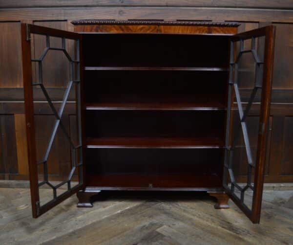 Edwardian Mahogany Bookcase/ Display Cabinet SAI2861 Antique Bookcases 15