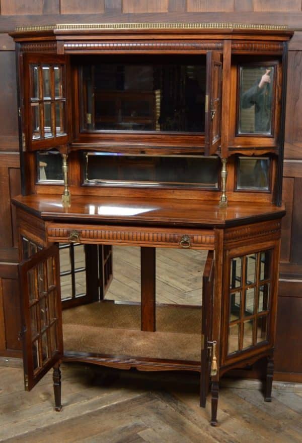Edwardian Rosewood Side Cabinet SAI2855 Antique Cabinets 9