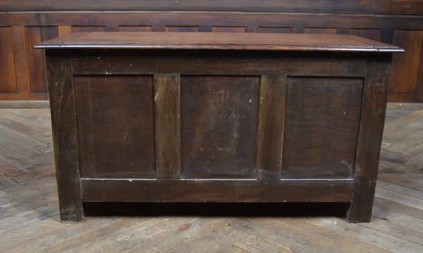 Edwardian Oak Coffer SAI2868 Antique Boxes 11