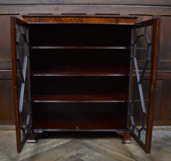 Edwardian Mahogany Bookcase/ Display Cabinet SAI2861 Antique Bookcases 14