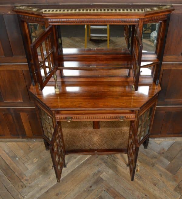 Edwardian Rosewood Side Cabinet SAI2855 Antique Cabinets 16
