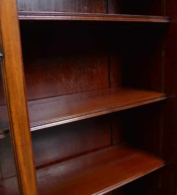 Edwardian Mahogany Bookcase/ Display Cabinet SAI2861 Antique Bookcases 12