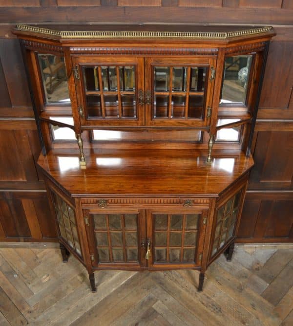 Edwardian Rosewood Side Cabinet SAI2855 Antique Cabinets 17