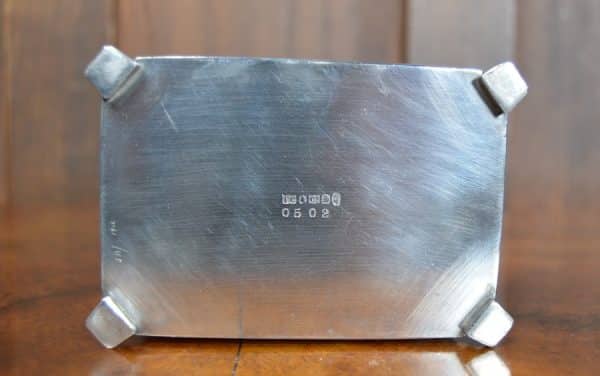 Edwardian Epns Tea Caddy SAI2878 - Image 3