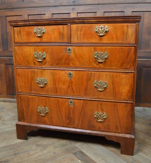 Georgian Walnut Chest Of Drawers SAI2837 Antique Draws 5