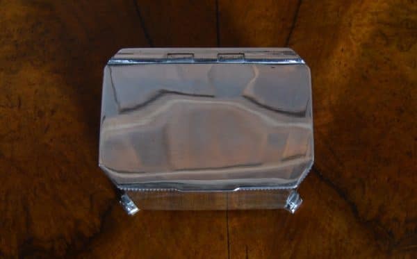 Edwardian Epns Tea Caddy SAI2878 - Image 2