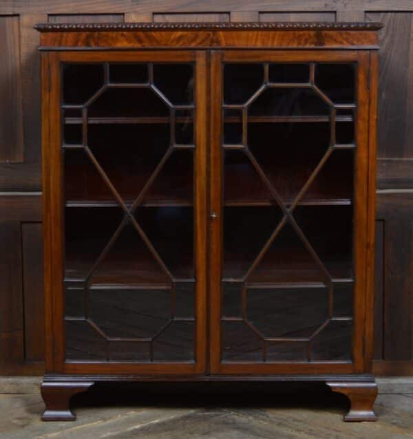 Edwardian Mahogany Bookcase/ Display Cabinet SAI2861 Antique Bookcases 8