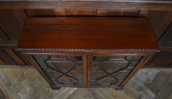 Edwardian Mahogany Bookcase/ Display Cabinet SAI2861 Antique Bookcases 7