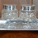 Victorian Epns Desk Set SAI2879 EPNS Miscellaneous