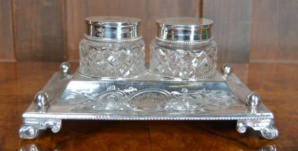 Victorian Epns Desk Set SAI2879