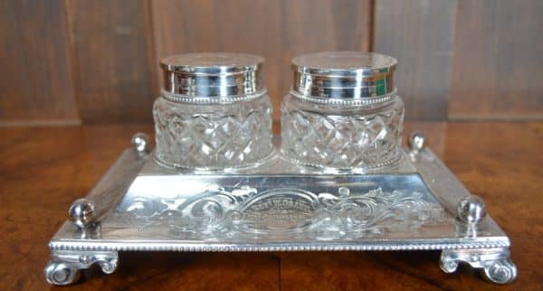Victorian Epns Desk Set SAI2879 - Image 9