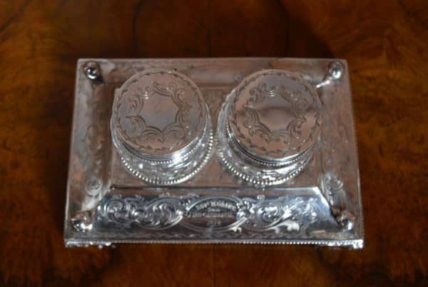 Victorian Epns Desk Set SAI2879 - Image 8