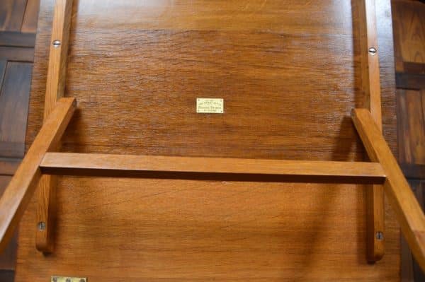 Edwardian Oak Revolving Bookcase SAI2869 - Image 7