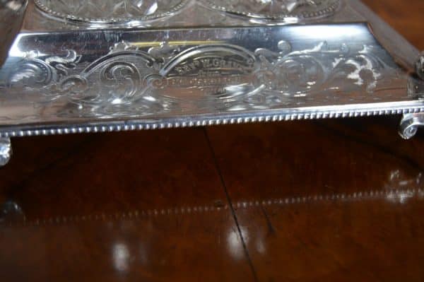 Victorian Epns Desk Set SAI2879 - Image 6