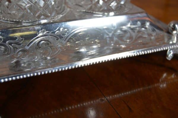 Victorian Epns Desk Set SAI2879 - Image 5