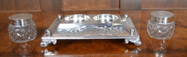 Victorian Epns Desk Set SAI2879 - Image 3