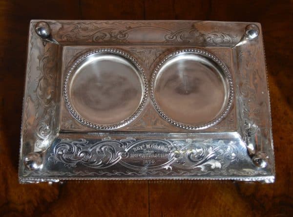 Victorian Epns Desk Set SAI2879 - Image 2