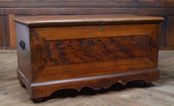 Victorian Pine Blanket Box / Storage Box SAI2870