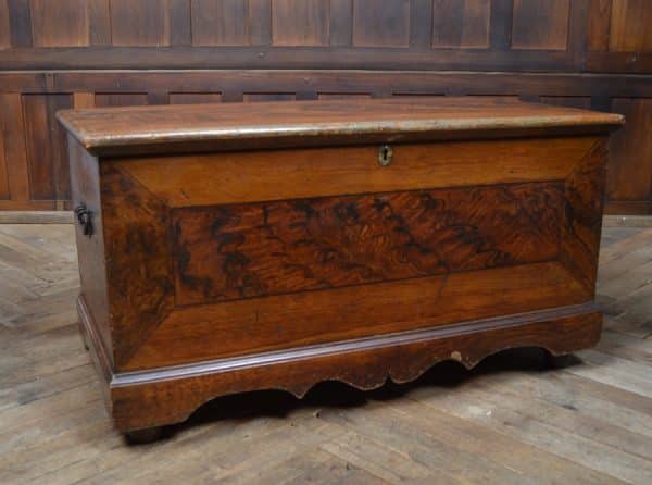 Victorian Pine Blanket Box / Storage Box SAI2870 - Image 2