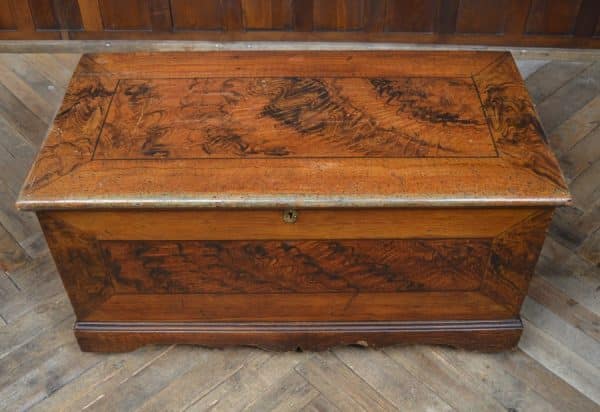 Victorian Pine Blanket Box / Storage Box SAI2870 - Image 5