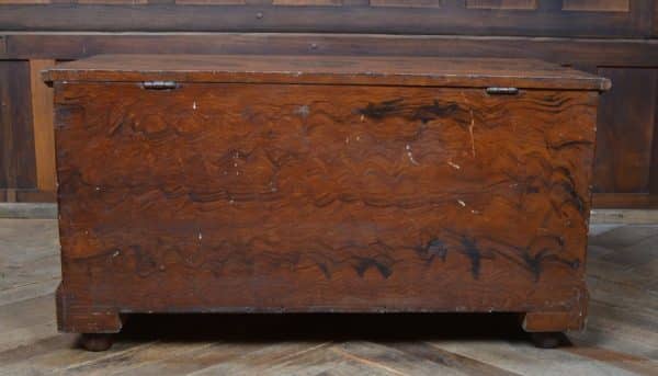 Victorian Pine Blanket Box / Storage Box SAI2870 Antique Chests 12