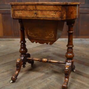 Victorian Walnut Work Table SAI2853 Antique Furniture