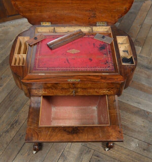 Victorian Walnut Work Table SAI2853 Antique Furniture 33