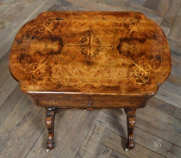 Victorian Walnut Work Table SAI2853 Antique Furniture 32