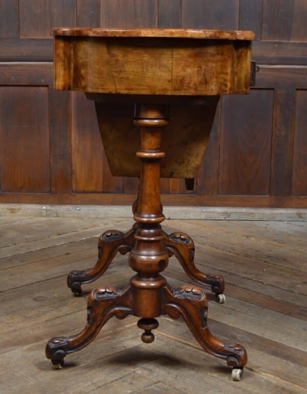 Victorian Walnut Work Table SAI2853 Antique Furniture 29