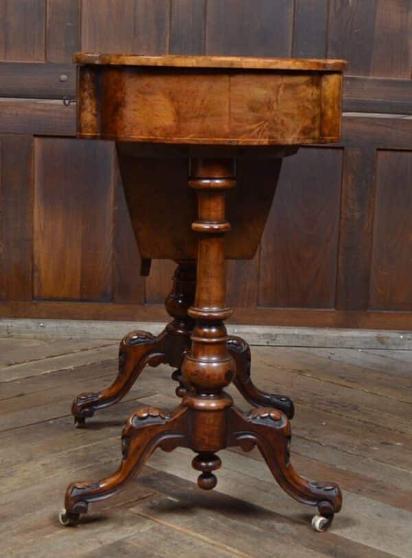 Victorian Walnut Work Table SAI2853 Antique Furniture 28