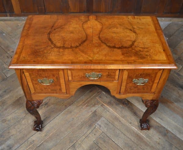Georgian Walnut Chippendale Style Lowboy SAI2872 - Image 14