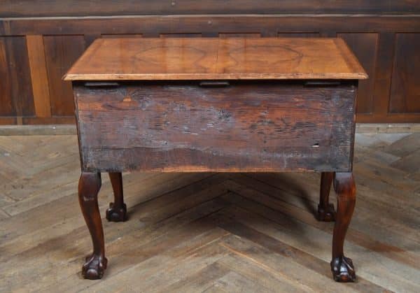 Georgian Walnut Chippendale Style Lowboy SAI2872 - Image 12
