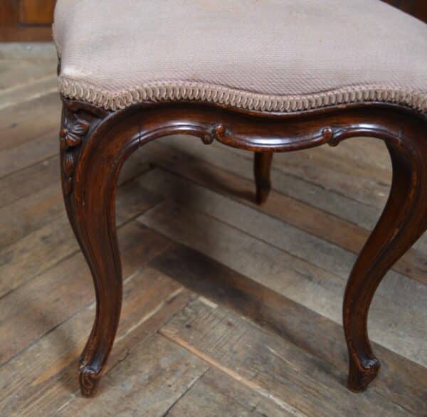 Victorian French Walnut Stool SAI2854 - Image 13