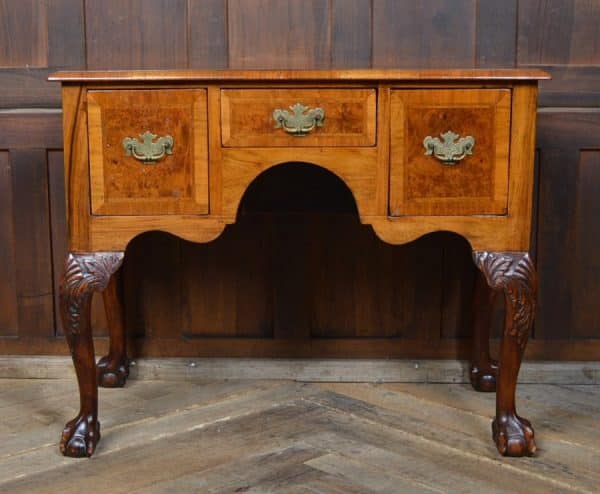 Georgian Walnut Chippendale Style Lowboy SAI2872 - Image 10
