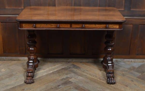William IV Rosewood Library / Side Table SAI2873 Antique Furniture 7