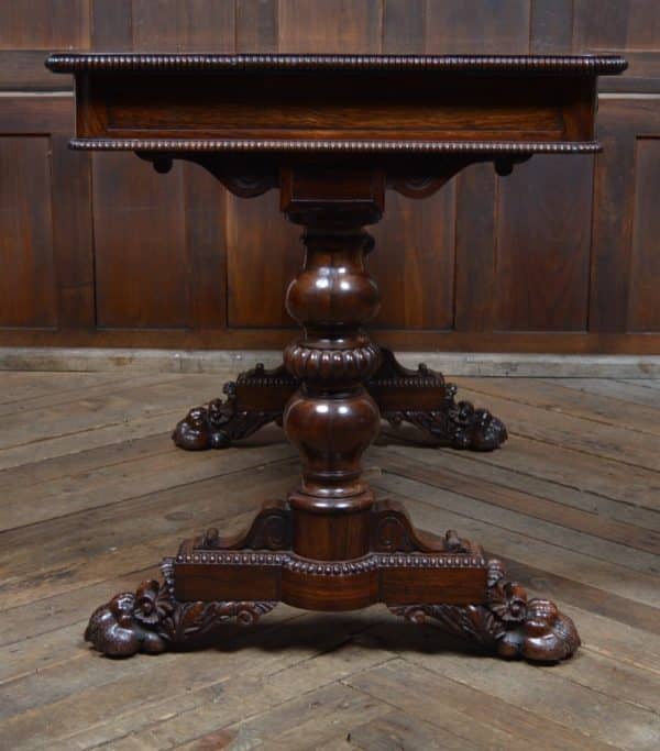 William IV Rosewood Library / Side Table SAI2873 Antique Furniture 11